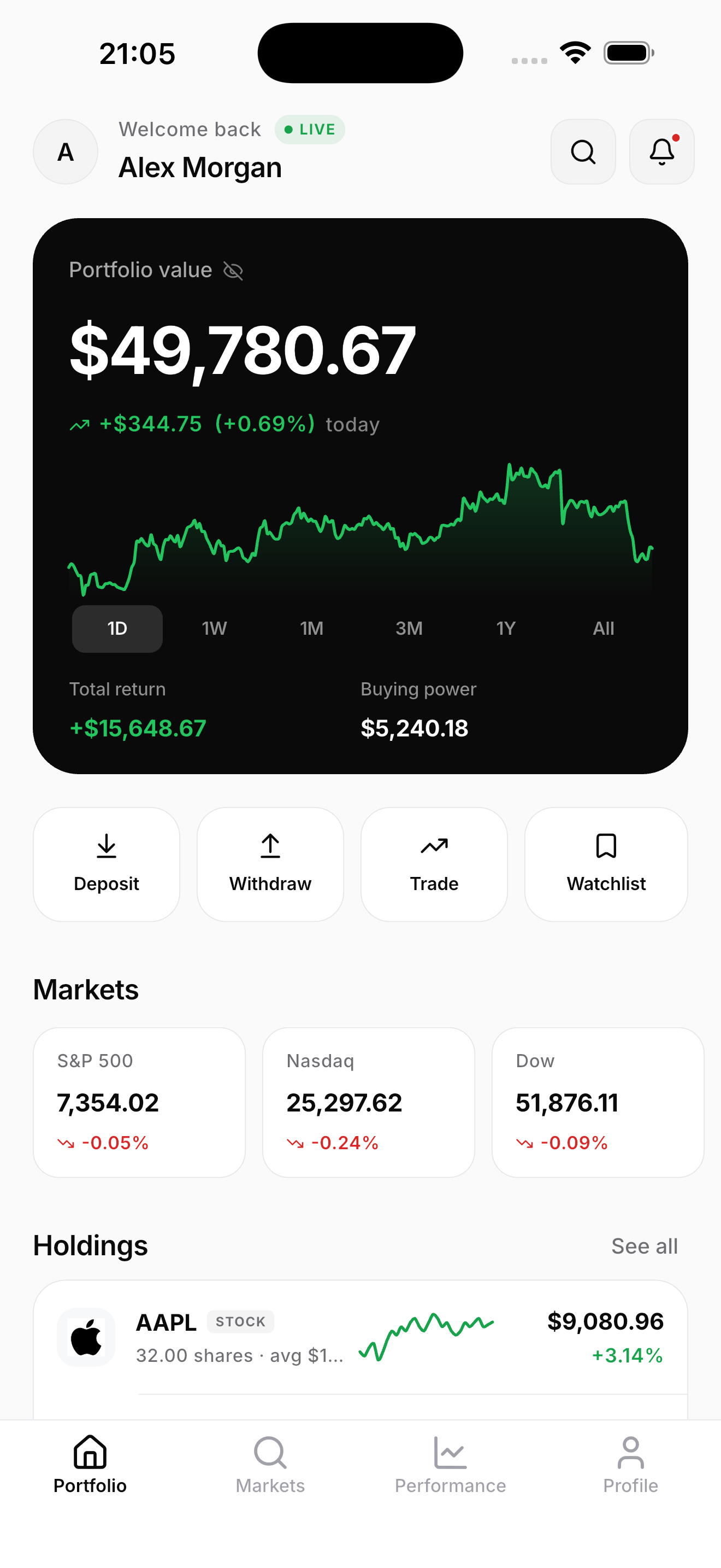 Maradus · dark theme