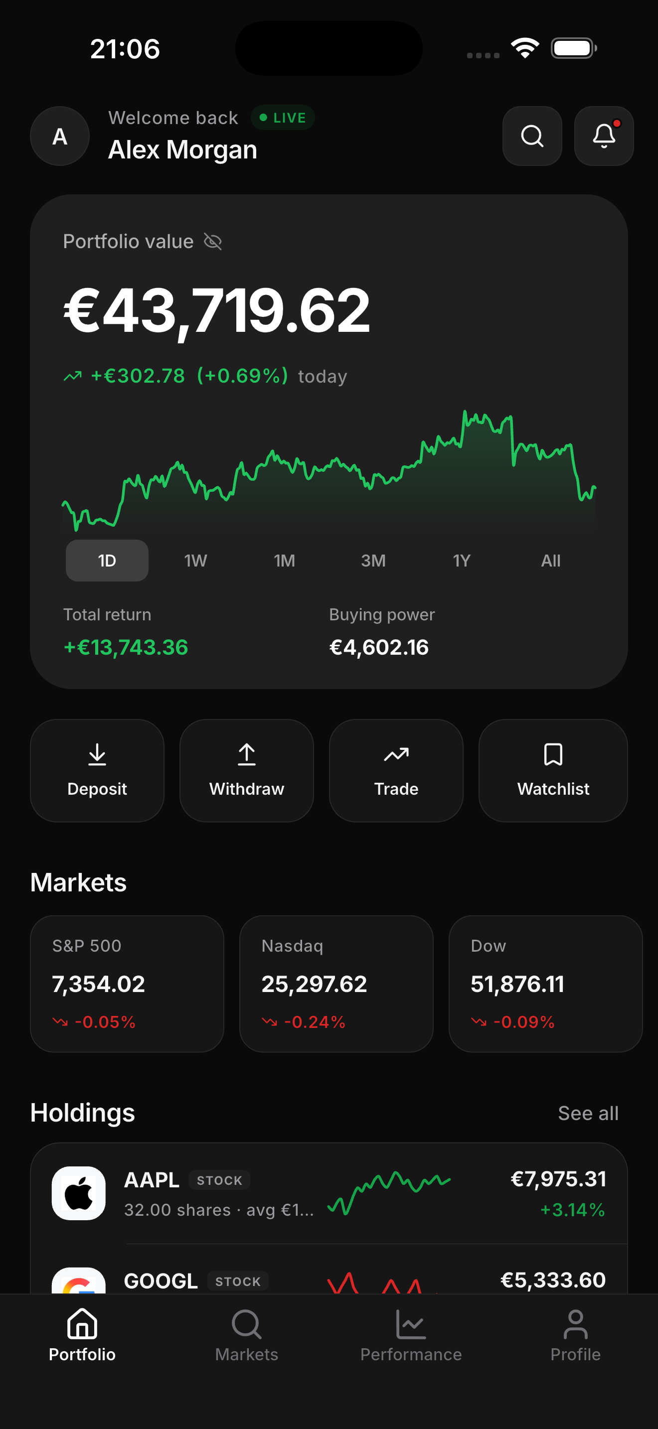 Maradus · light theme